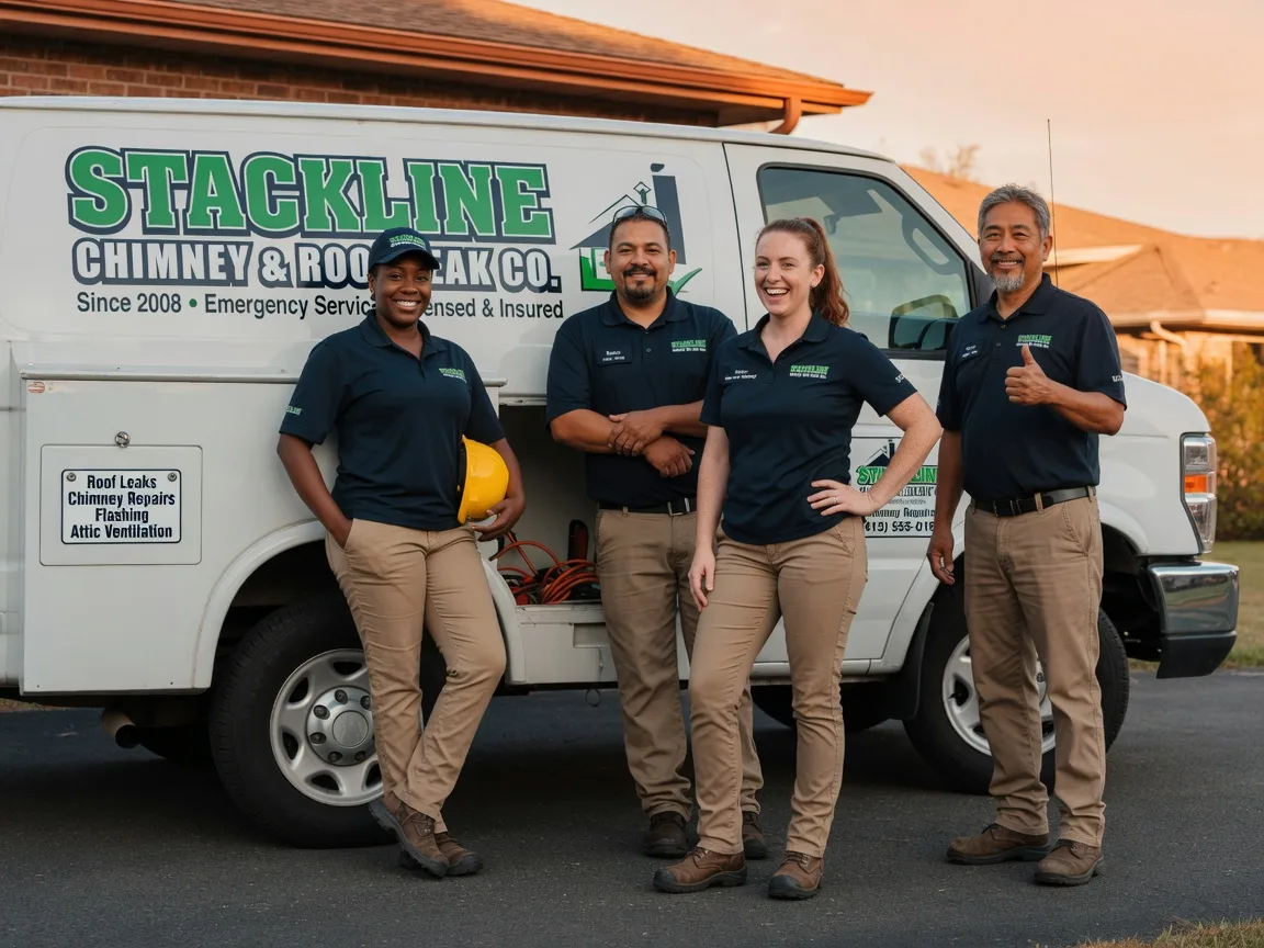 Chimney flashing repair company in Dexter, IA
